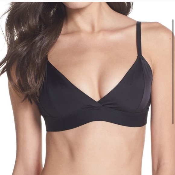 NWT Sam Edelman Black Lace Bonded Bra - Picture 3 of 6